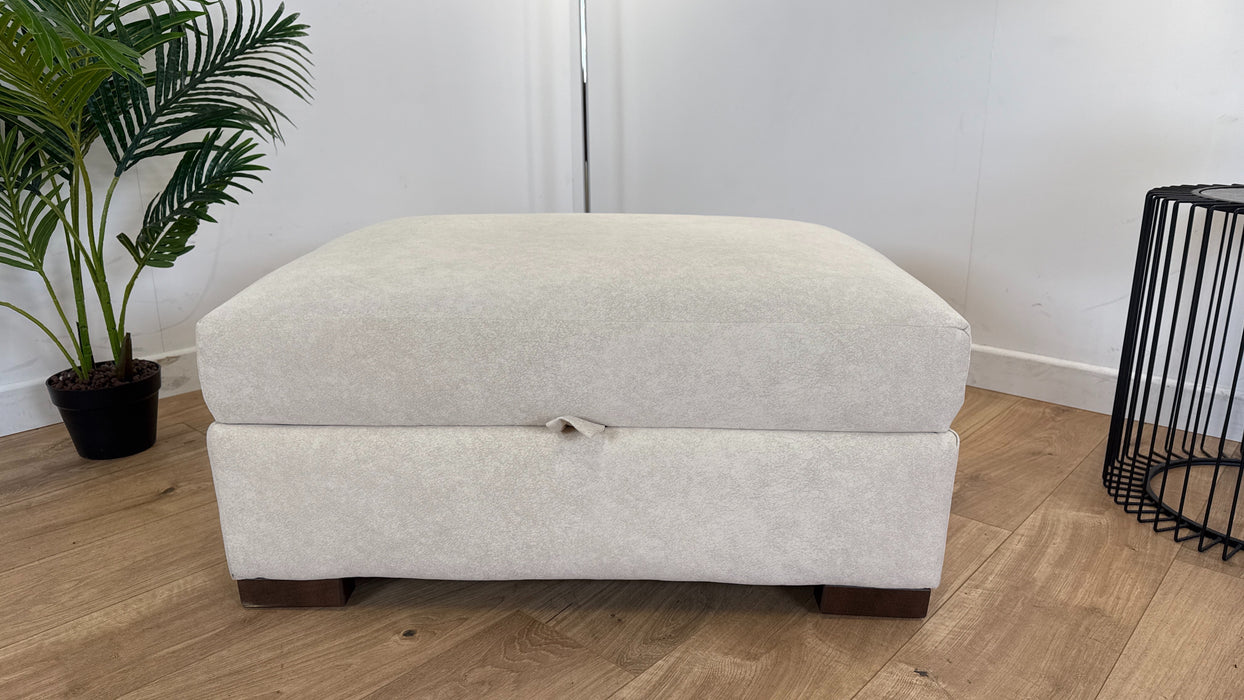 Majestica  - Fabric Storage Footstool