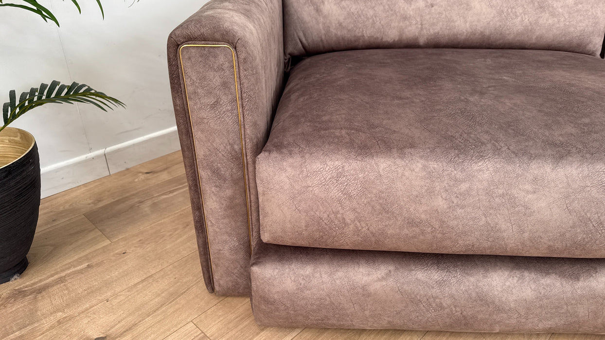 Indulgence 4 Seater Fabric Split Sofa