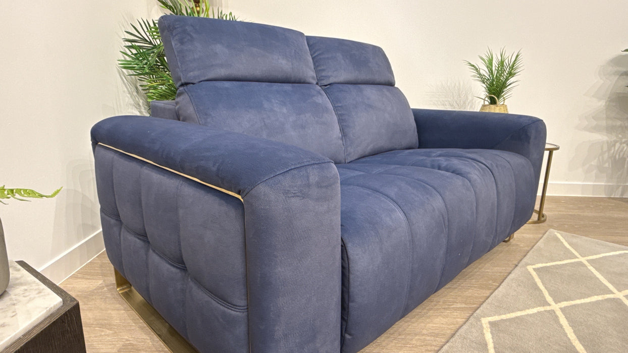 Sofology Marvella Fabric 2 Seater in Lifestyle Flecked Navy