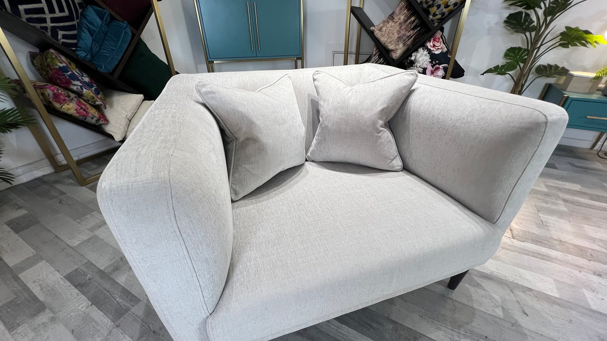 Pimlico 1 Seater - Fabric Sofa -  Artic Smoke