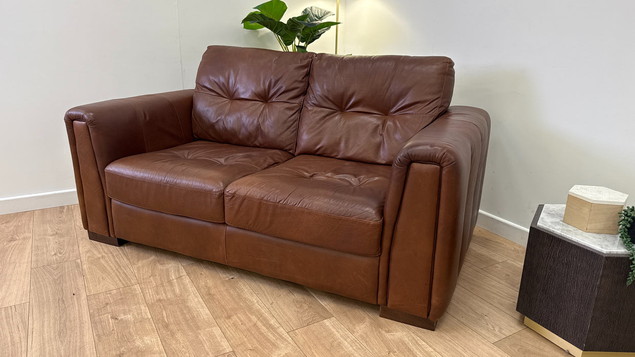Sofology Maximo 2 Seater in Indiana Brown