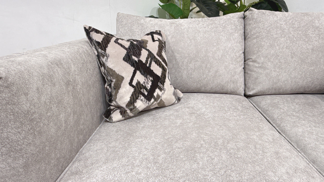 Sofology Fabric Titan 2 Seater Sofa in Marina Stone Mix