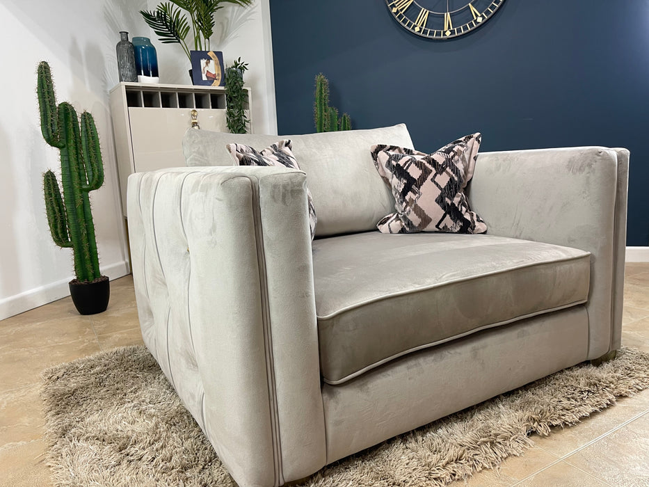 Titan Fabric Loveseat - Festival Steel (WA2)