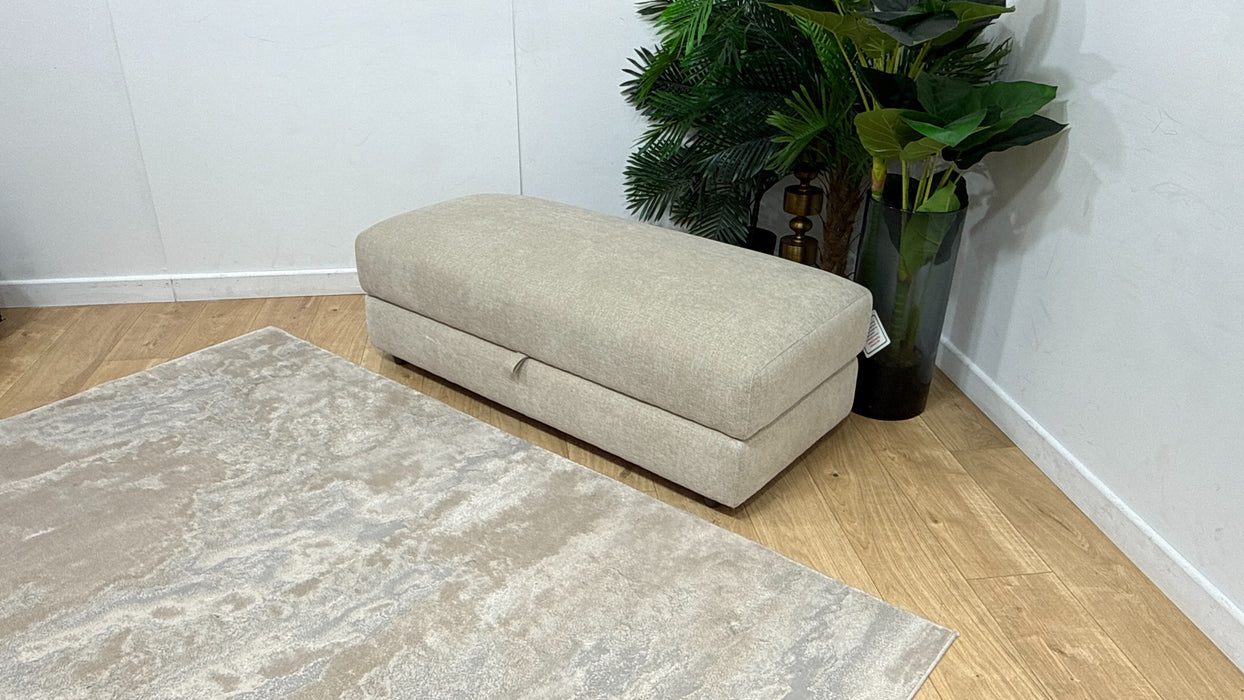 Sofology Bench Footstool in Sample Fab