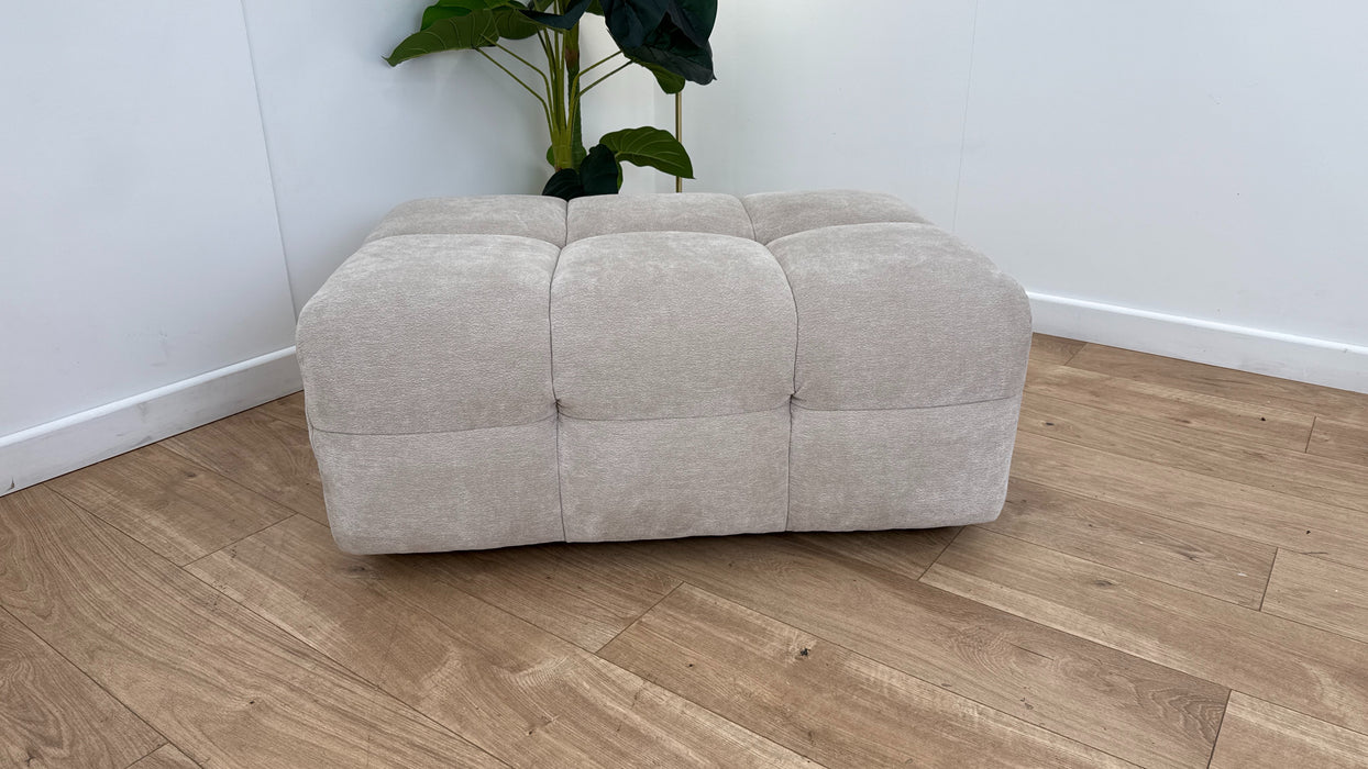 Sofology The Lunar Fabric Designer Footstool	 in Mocha