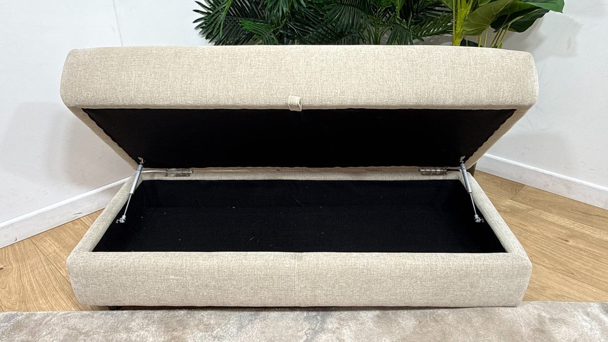 Sofology Bench Footstool in Sample Fab