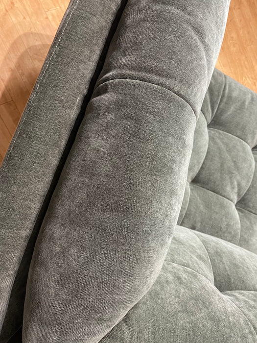 The Cocoon 3 Seater Relaxed Chenille Pine Fabric (WA2)