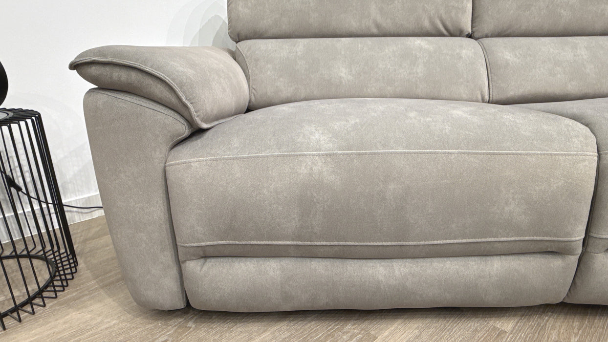 Sofology Hugo Fabric 2.5 Seater in Lifestyle Flecked Stone