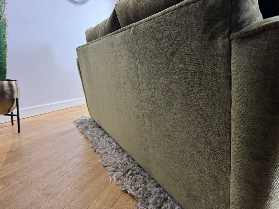 Newbury Fabric 2 Seater - Chenille Olive - ( WA2 )