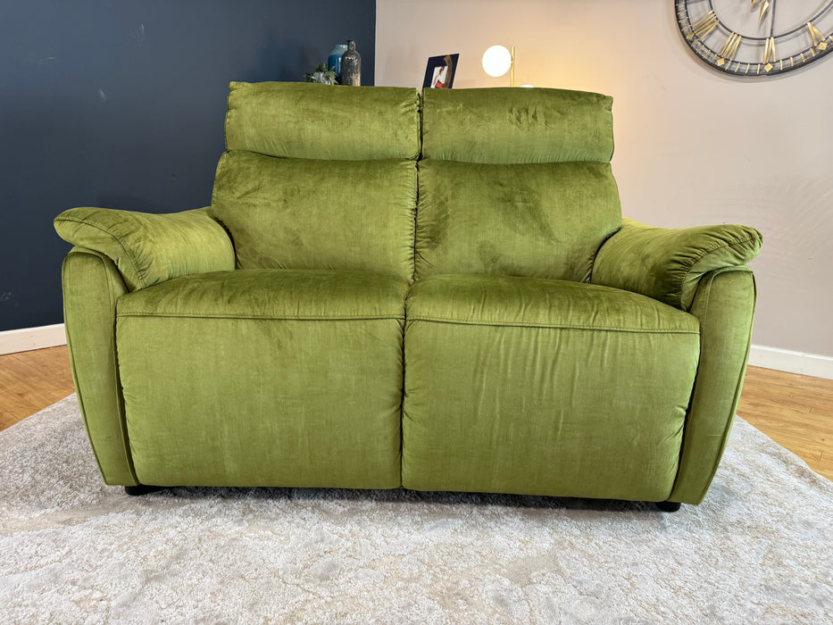Sofology Parker 2 Seater in Heritage Velvet Olive