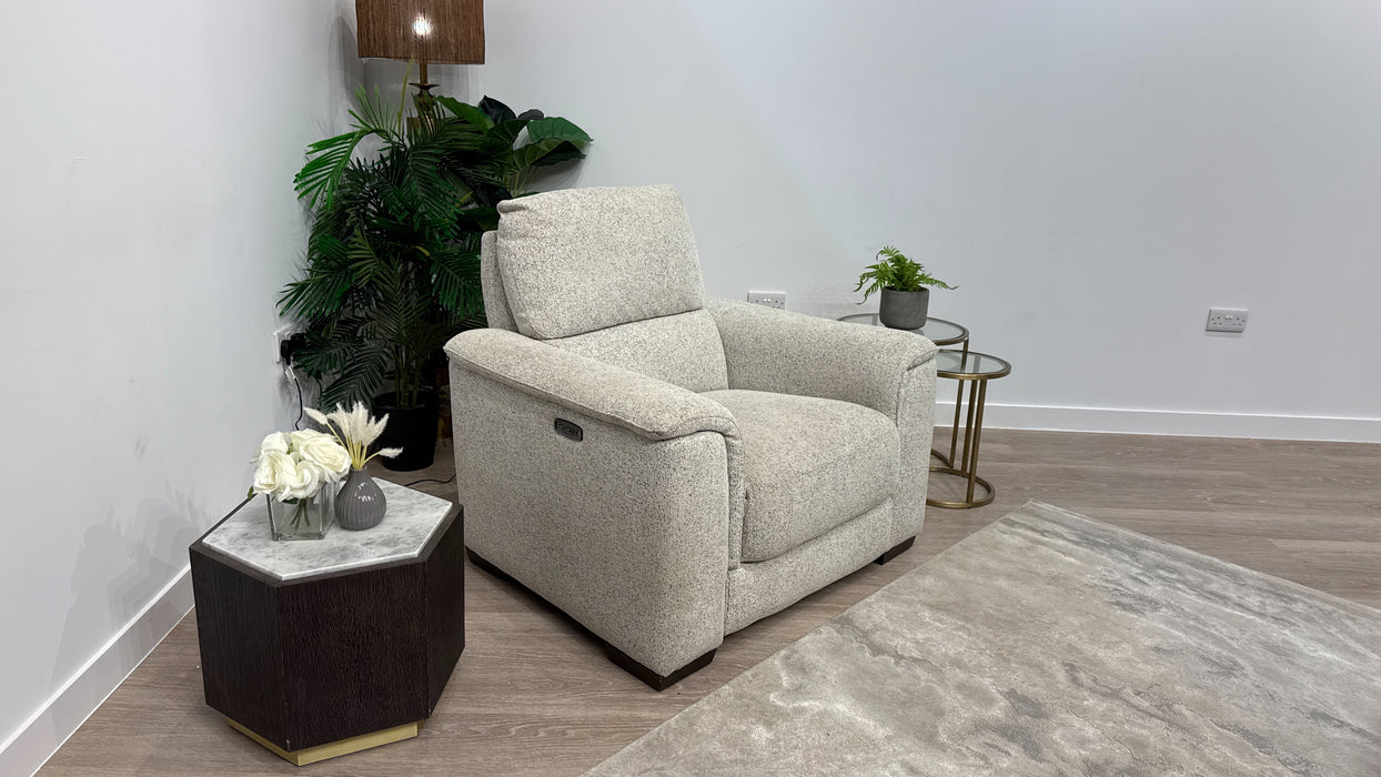 DFS Arwen Power Recliner Chair in Oyster