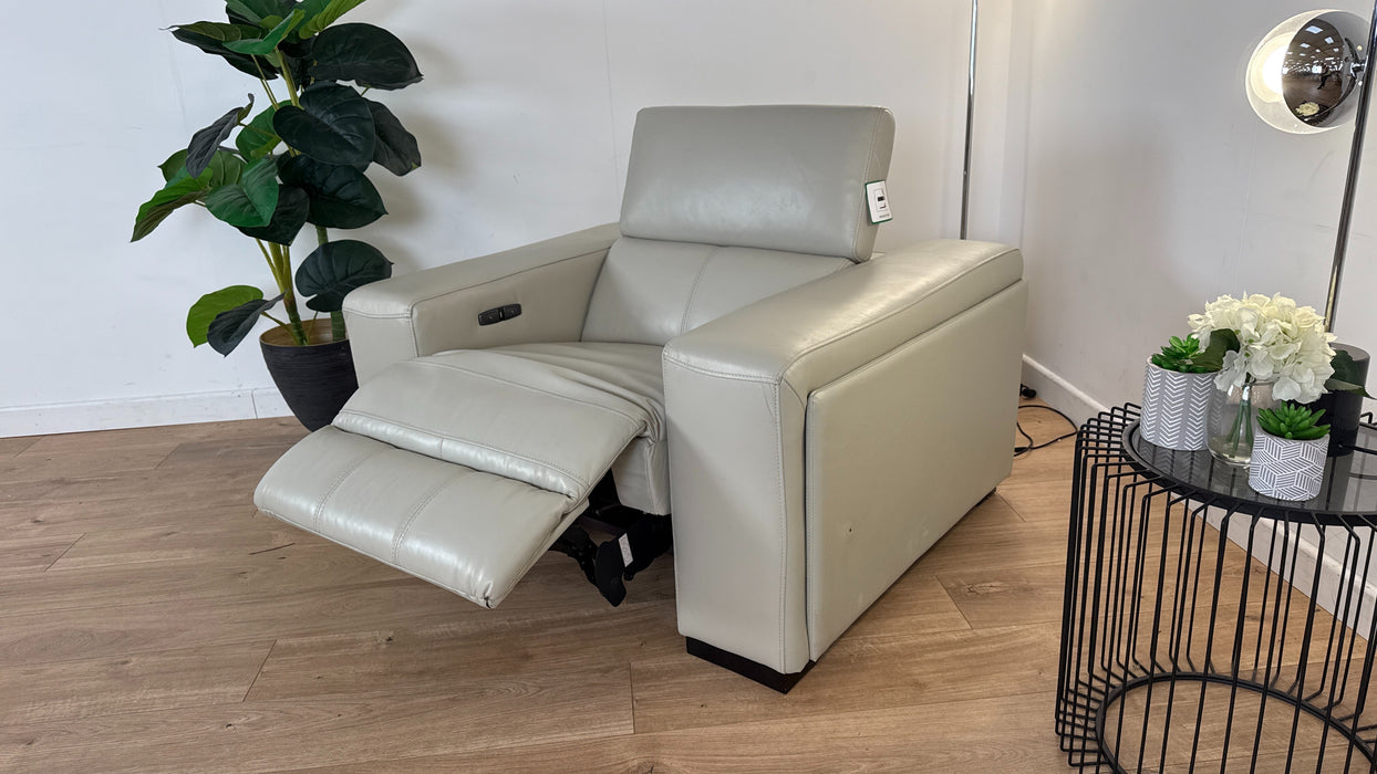 Manhattan Leather Power Recliner