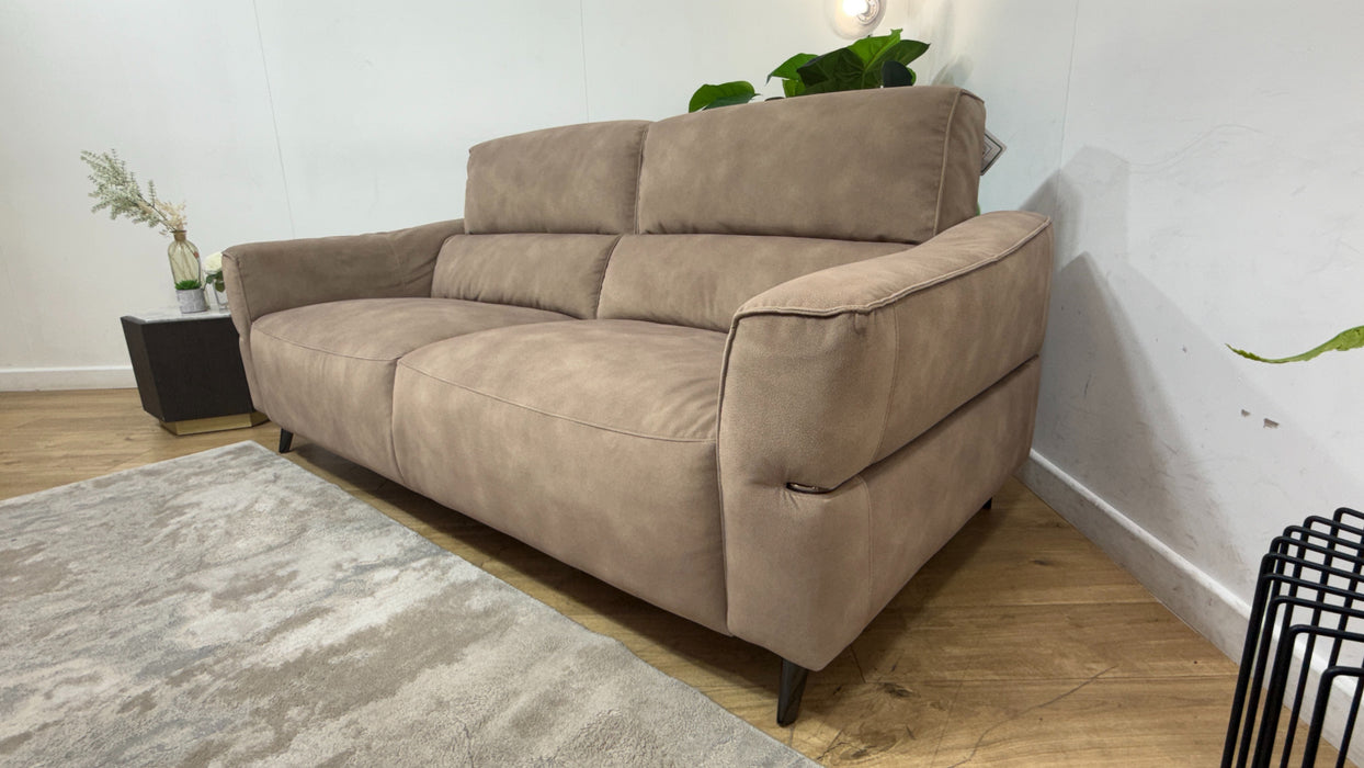 Sofology Dakota Fabric 3 Seater in Lifestyle Mottled Latte