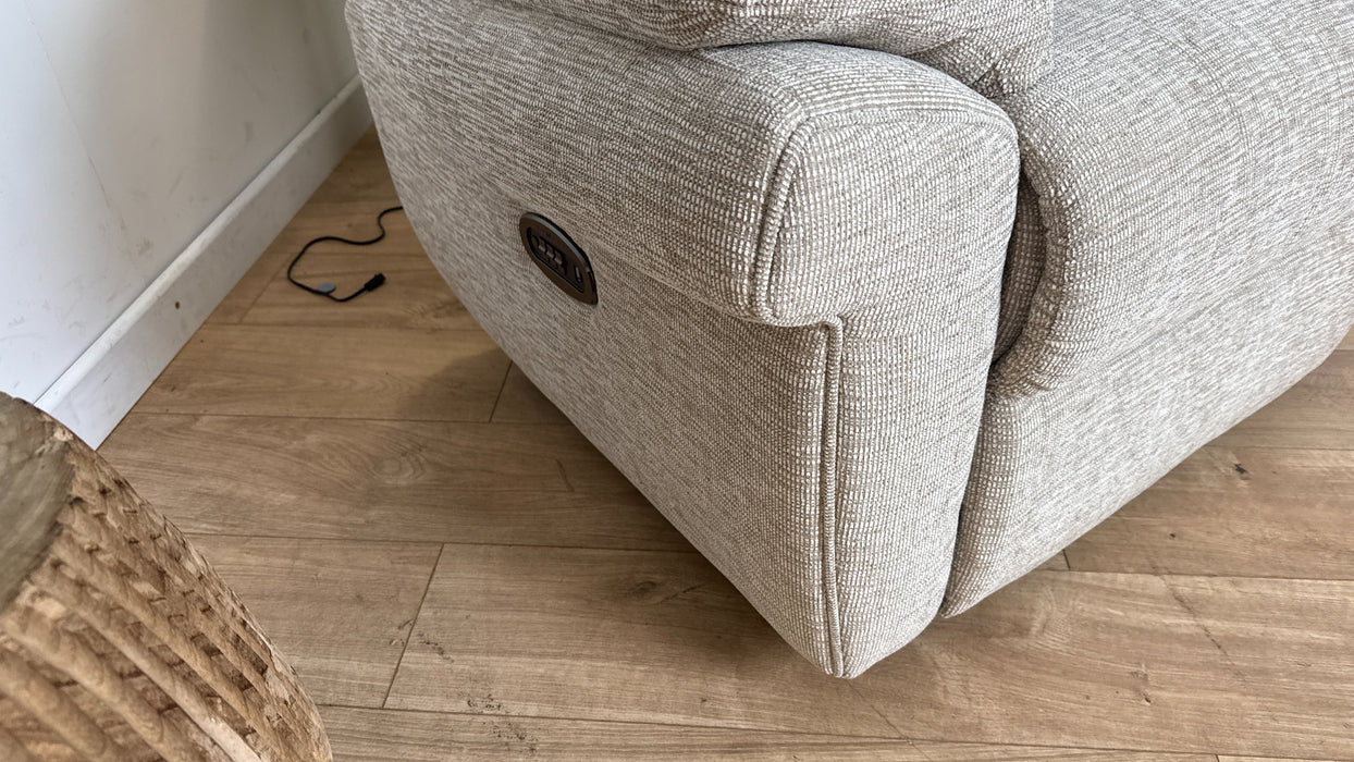 DFS The Tamla Fabric Recliner Chair on Florence Beige