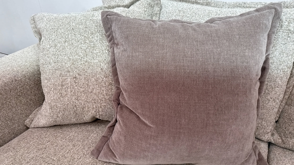 Sofology Cove Fabric Grande in Artisan Chenille Ecru Mix