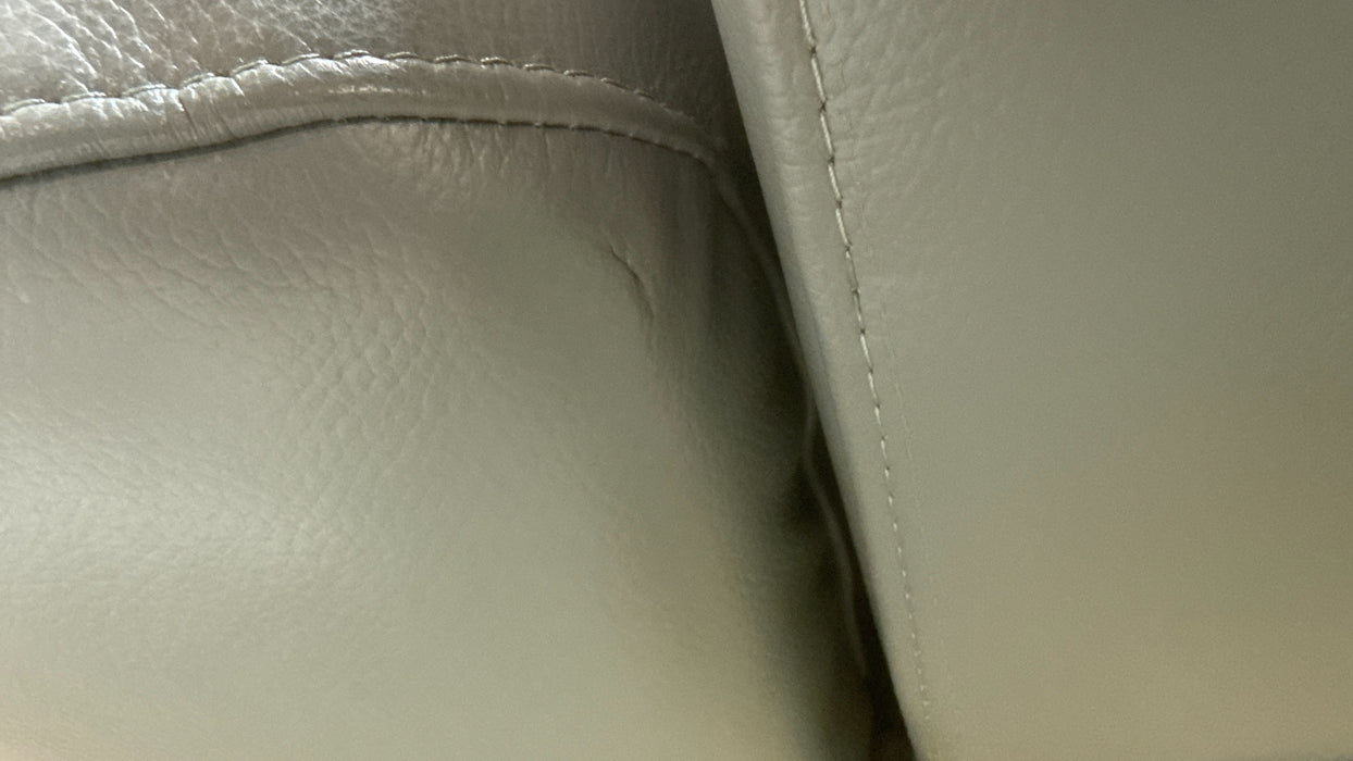 Sofology Marvella Leather 2 Seater in Trusty Sheen Granite Teal