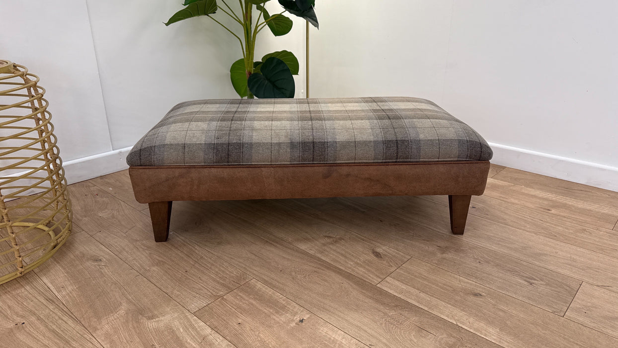 DFS The Alaska Footstool in Brown Combination