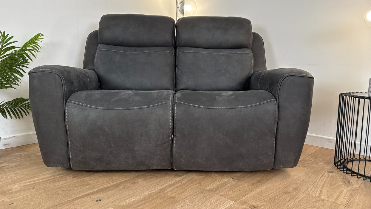 Eiger 2 Seater Fabric Power Recliner