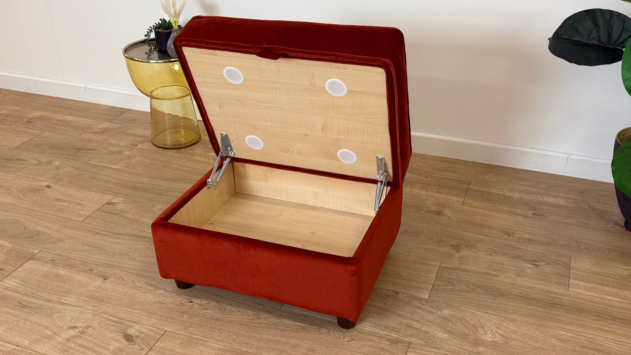 Cricket Designer Storage Footstool