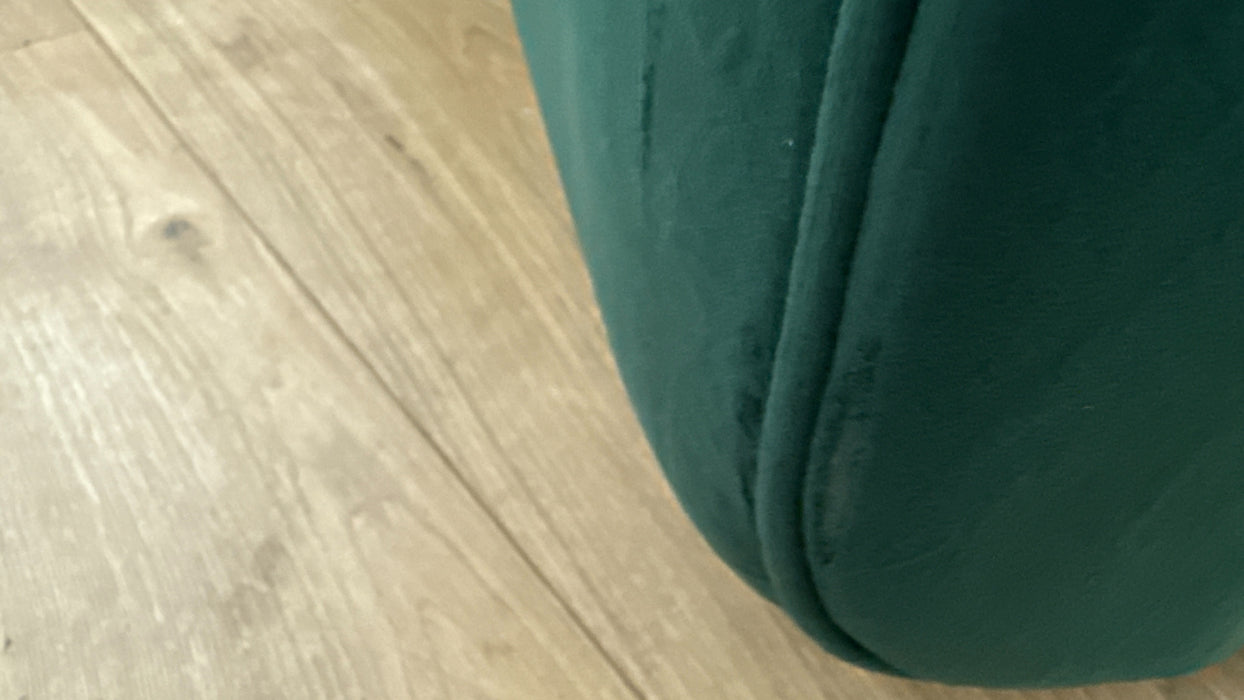 Sofology Islington Fabric 3 Seater Hypnos Deluxe Sofa Bed in Sleek Green