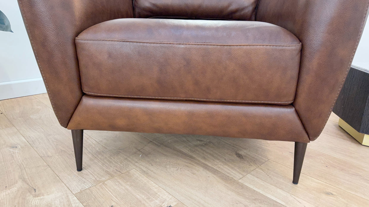 Cordelia Chair - Leather  - Alaska Whiskey