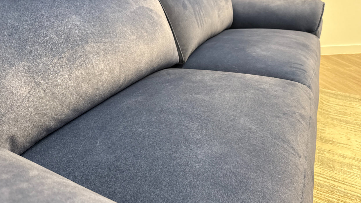 Sofology Arlo Fabric 2.5 Seater Power Recliner in Lifestyle Flecked Navy