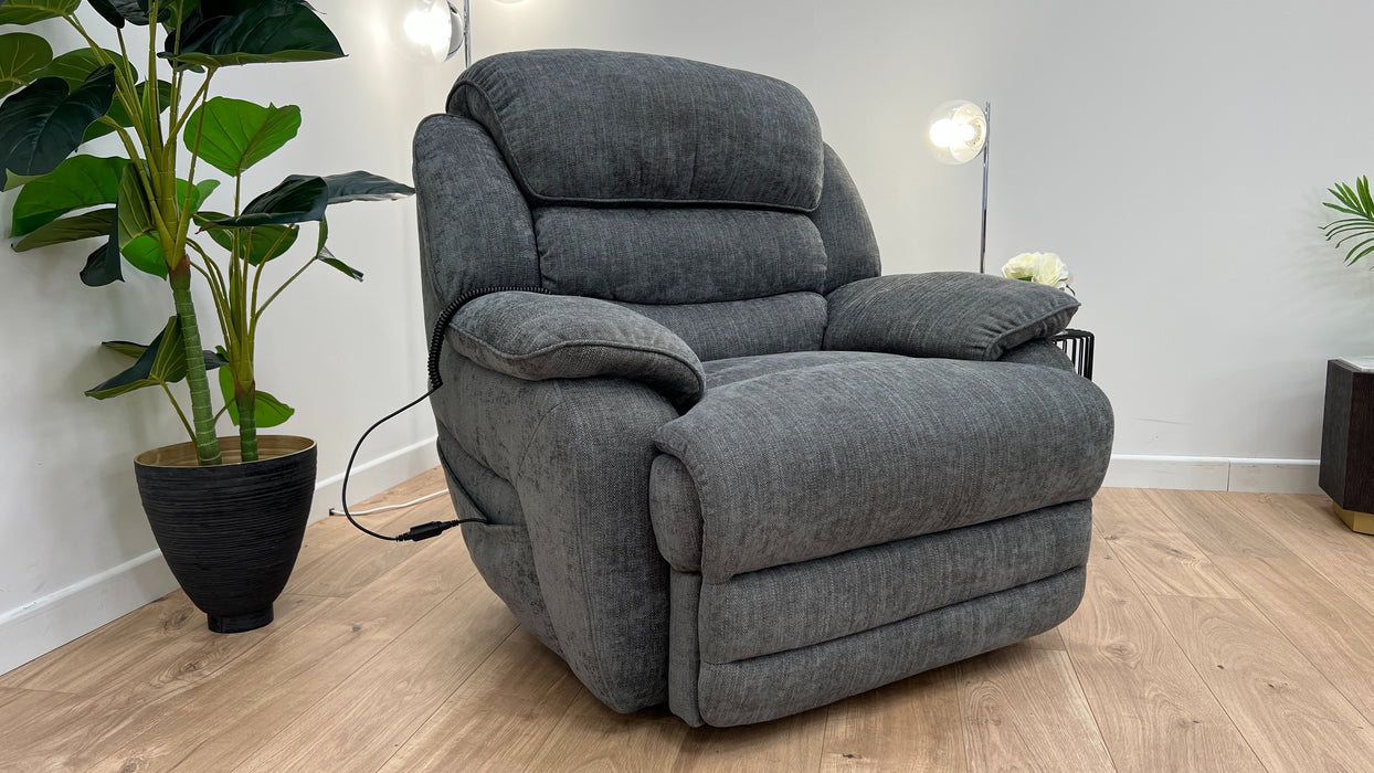 Farringdon 1 Seater - Rise & Tilt - Charcoal