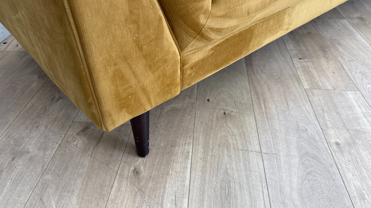 Sofology Bridgerton Fabric 4 Seater in Vader Nugget Gold