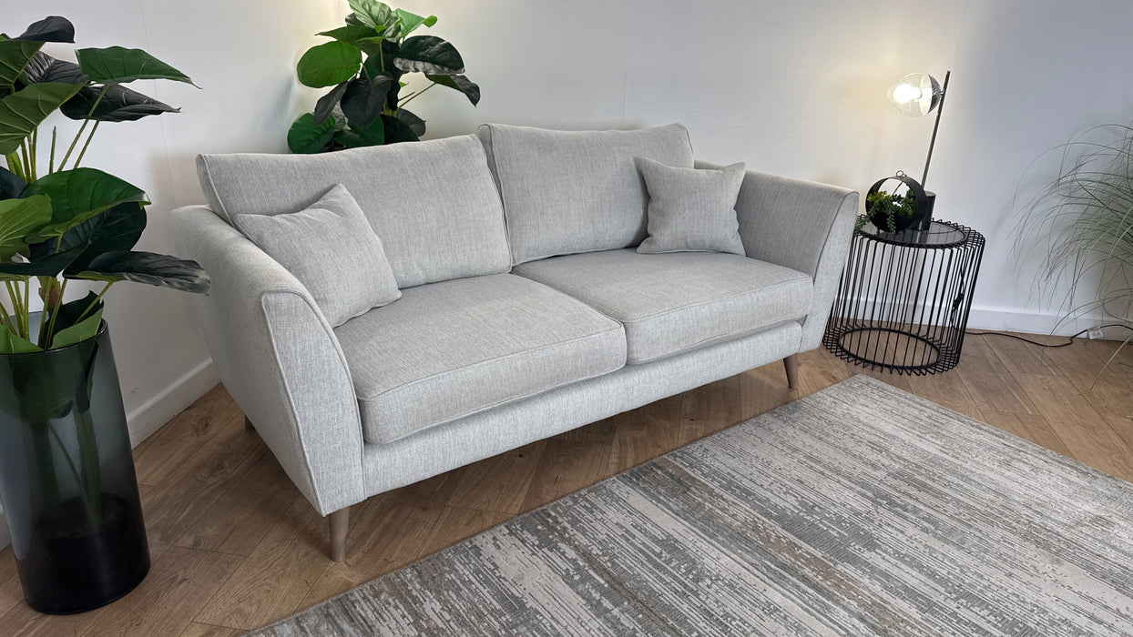 Sofology Mayfair Fabric 3 Seater in Mist/Pearl Mix