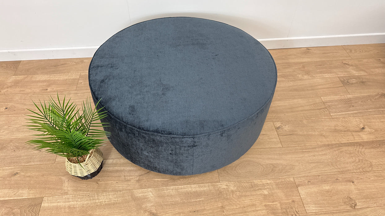 Odette Designer Footstool - Midnight all over