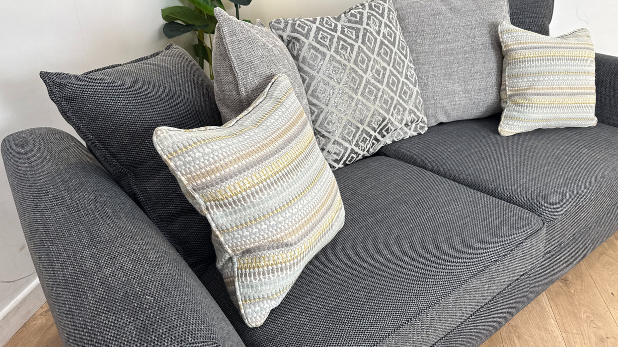 DFS Lorella 4 Seater Sofa in Black