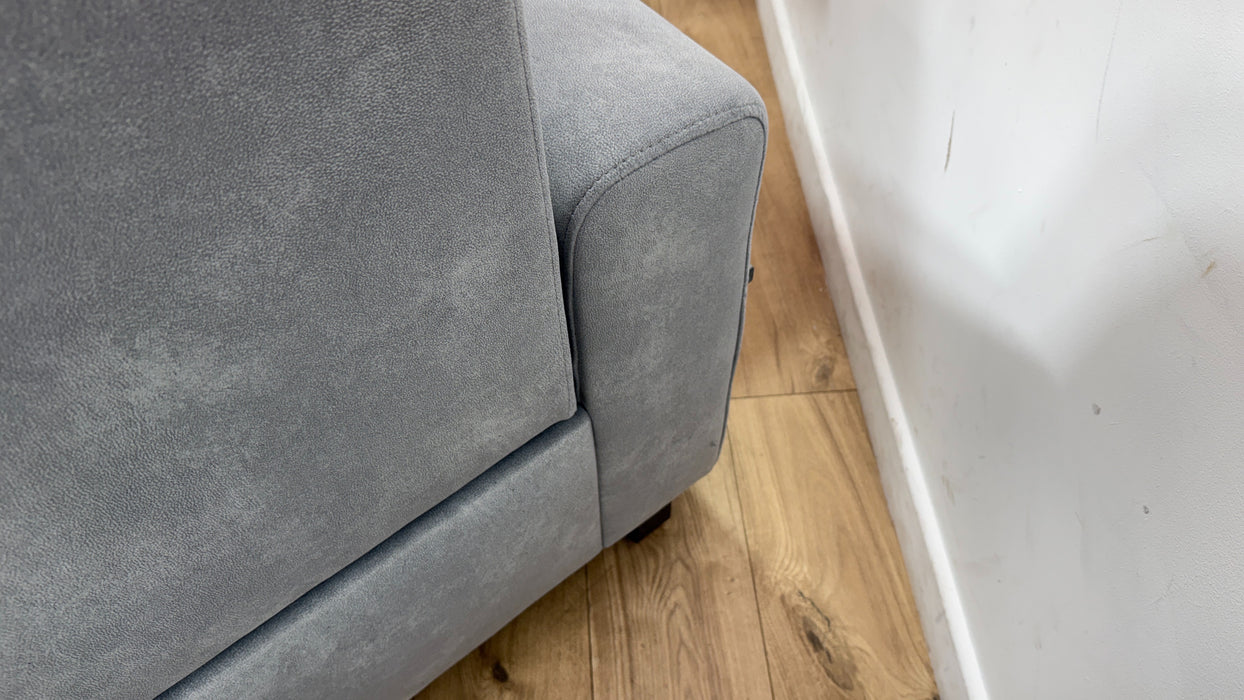 Sofology Ravello Fabric 3 Seater in Lifestyle Flecked Silver