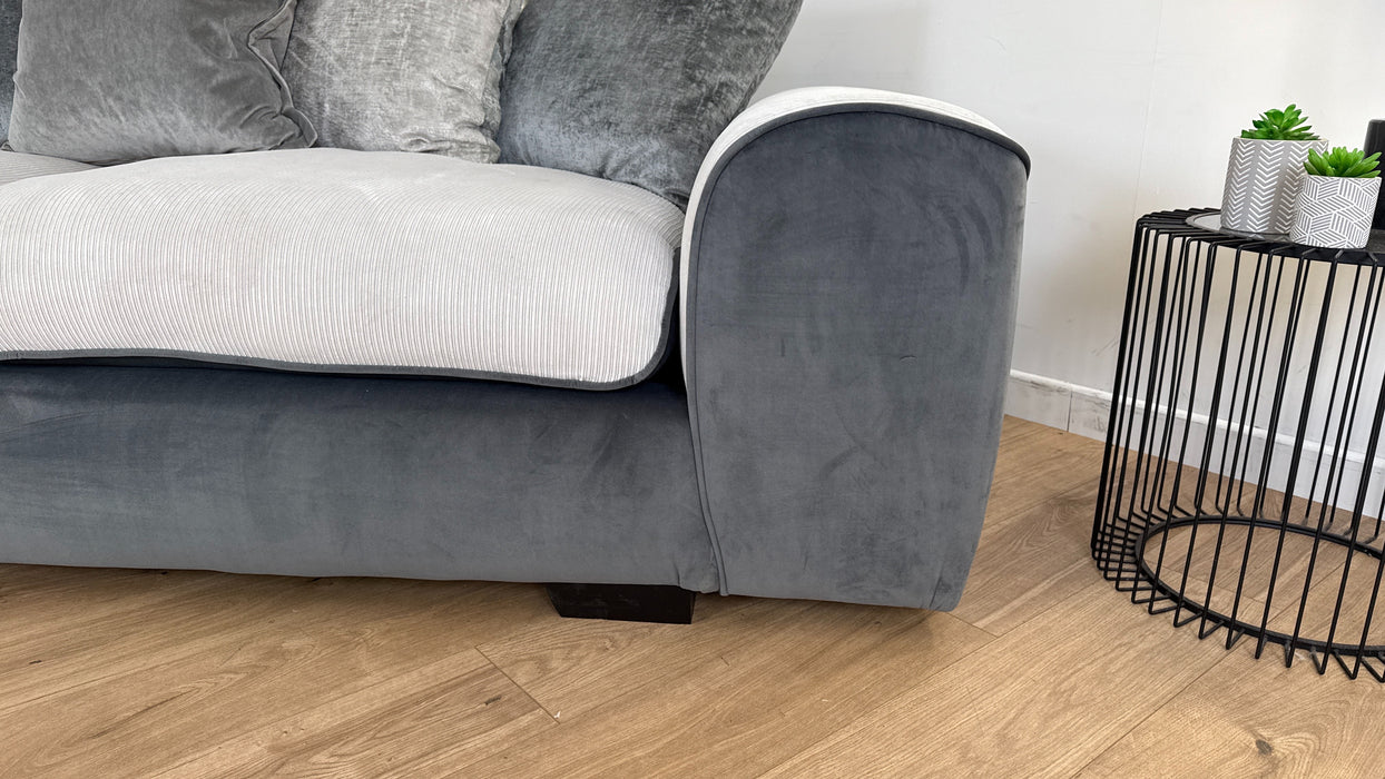 Squish 4 Seater Fabric Sofa