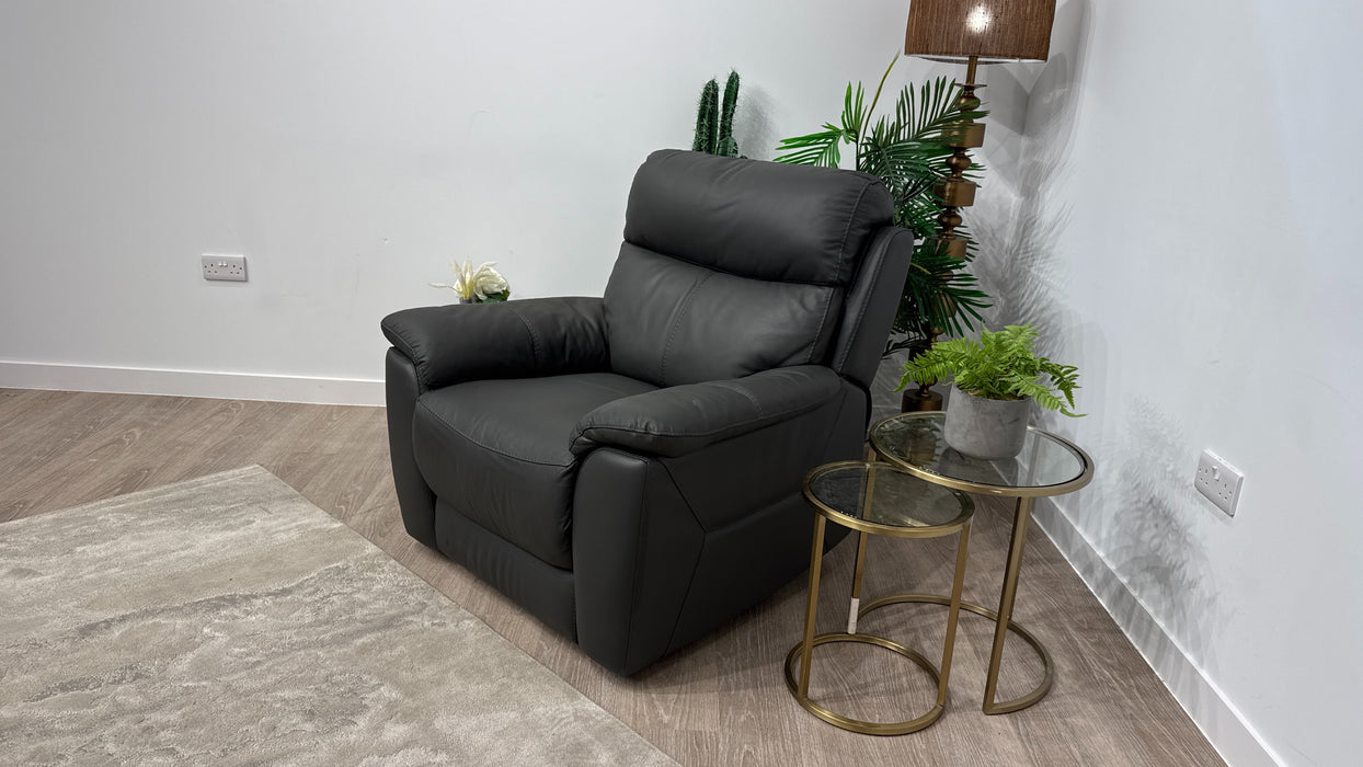 DFS Nevara Power Recliner Chair In Shadow