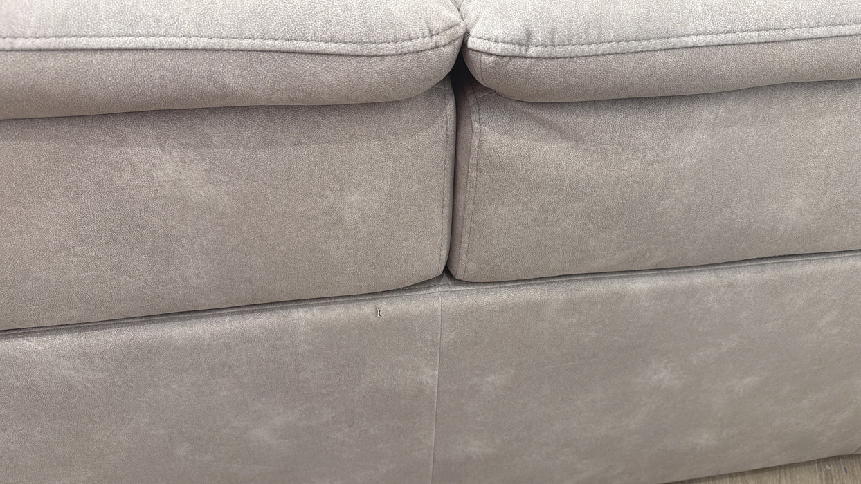 Sofology Hugo Fabric 2.5 Seater in Lifestyle Flecked Stone