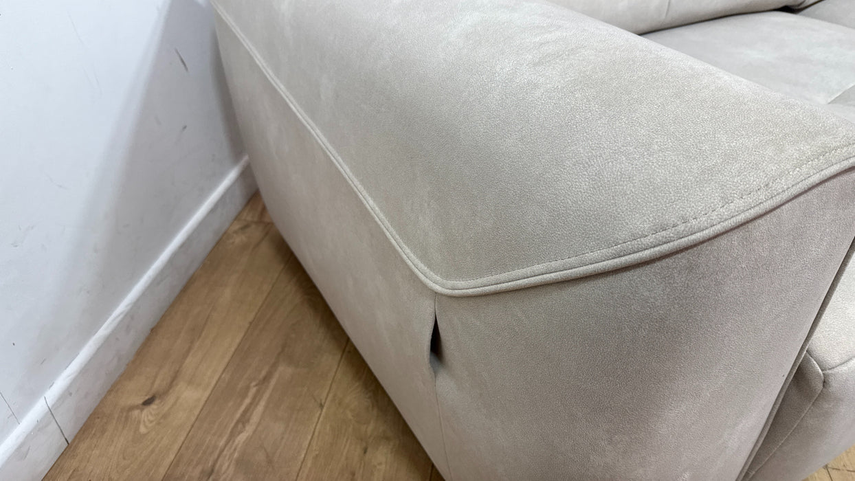 Sofology Riviera Fabric Motion Chaise in Lifestyle Flecked Ivory