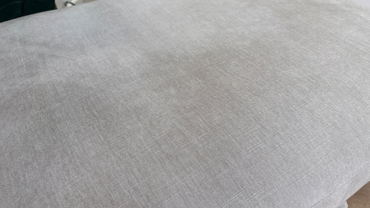 Sofology Tallulah Fabric Storage Footstool in Soft Chenille Linen