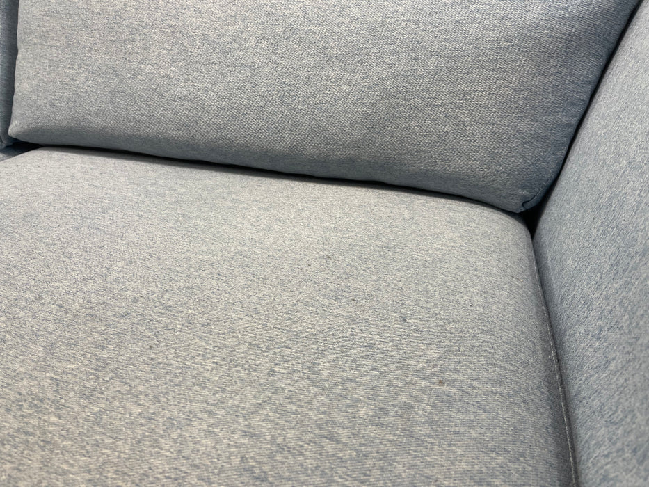 Layla 3 Seat Fabric Sofa Novak Blue/Ocean Mix (WA2)