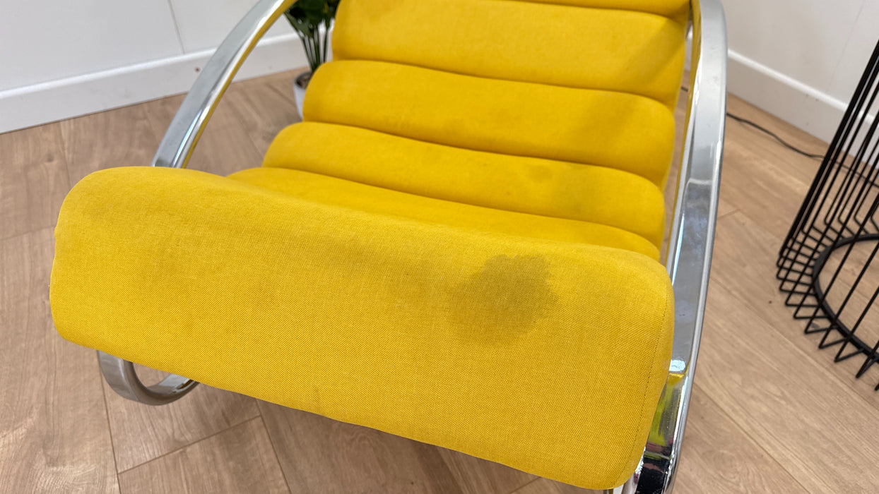 Bruco Rocker Chair - Marks on Fabric