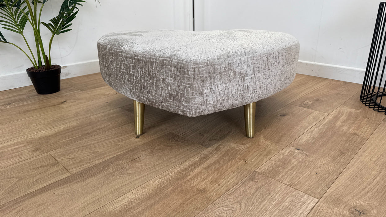 Gabrielle - Fabric Footstool  -