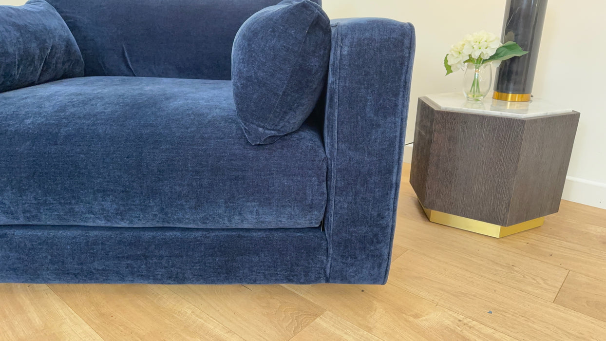 Brantwood 1 Seater - Fabric Chair - Chamonix Navy