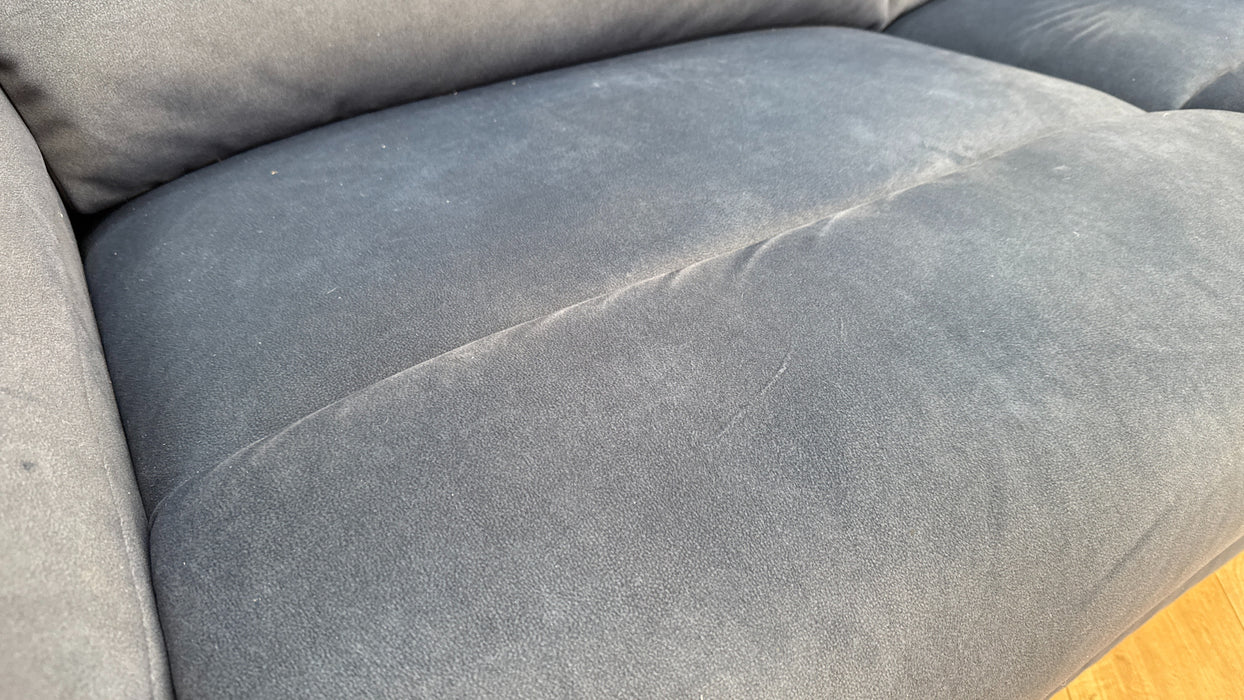 Sofology Renato Fabric 2.5 Seater Power Recliner in Lifestyle Flecked Navy