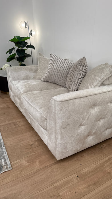 Prima 3 Seater + 2 Seater Fabric Sofas