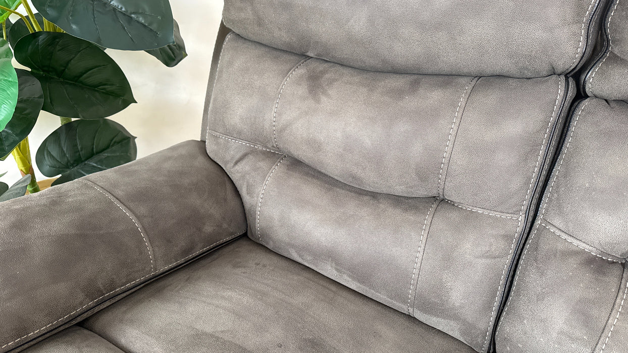 Noah 3 Seater Fabric Power Recliner