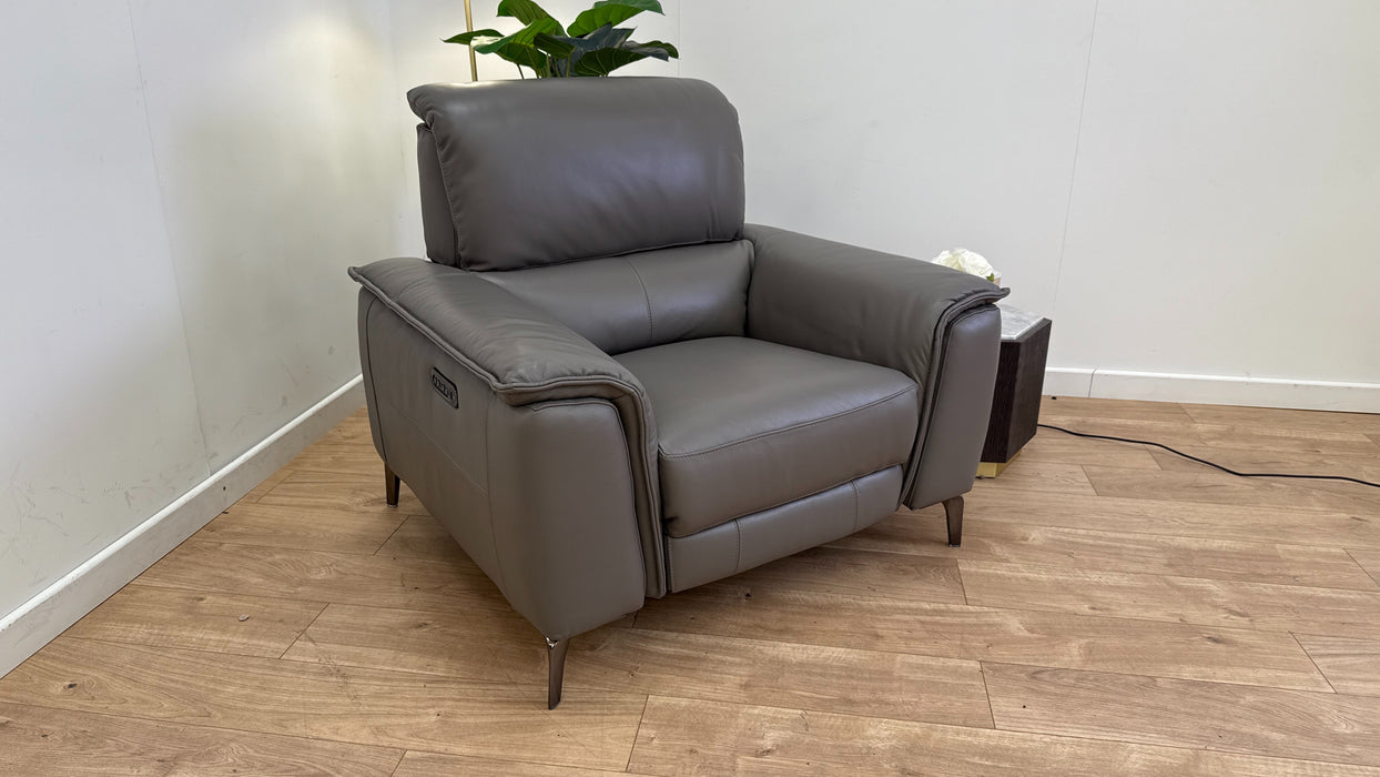 DFS Auberon Leather Recliner Chair