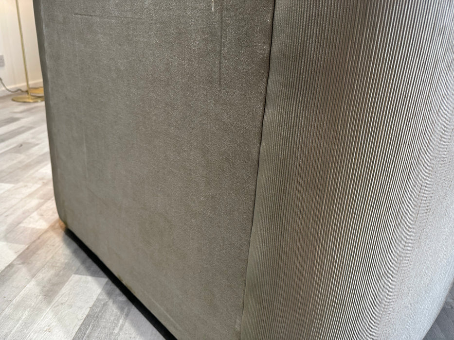 Como 1 Seat - Fabric Sofa - Como Villa Linen Trim Mix