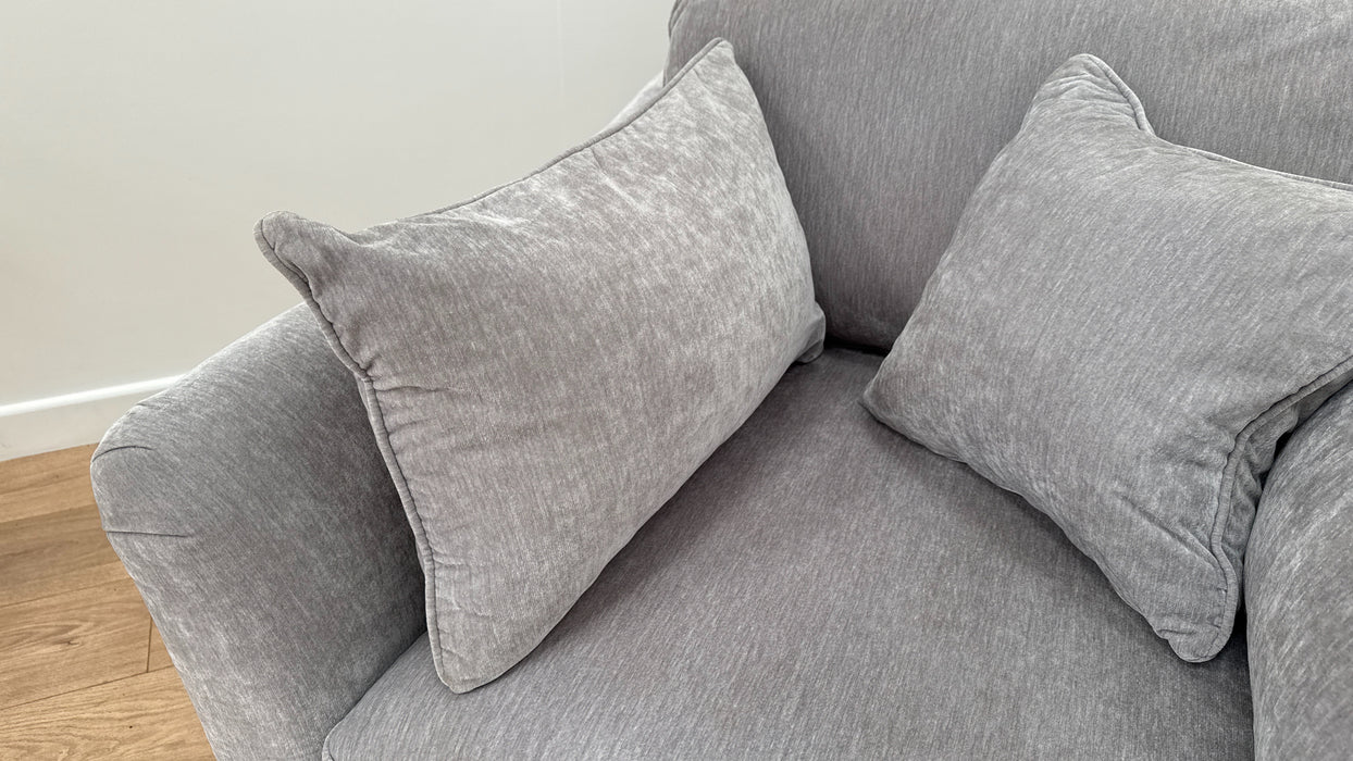 Notting Hill Loveseat - Fabric - Ellie Silver