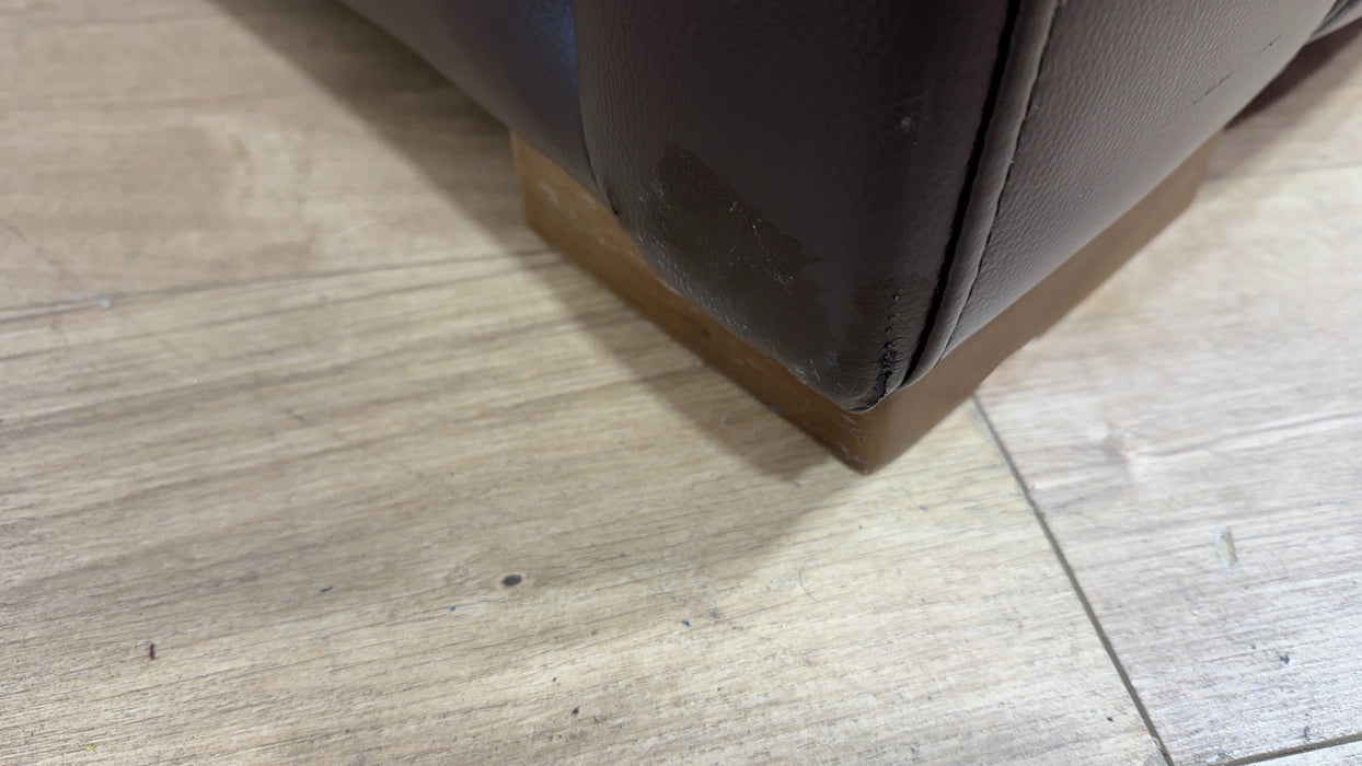 DFS Premiere Leather Chair in Brown