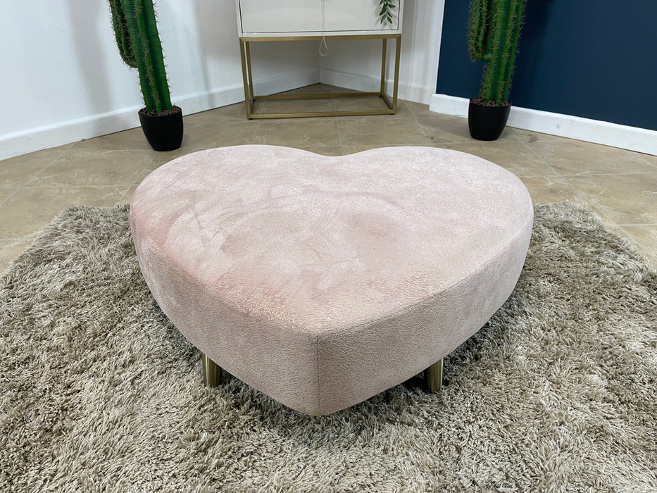 Gabrielle Designer Footstool Sparkle Powder (WA2)