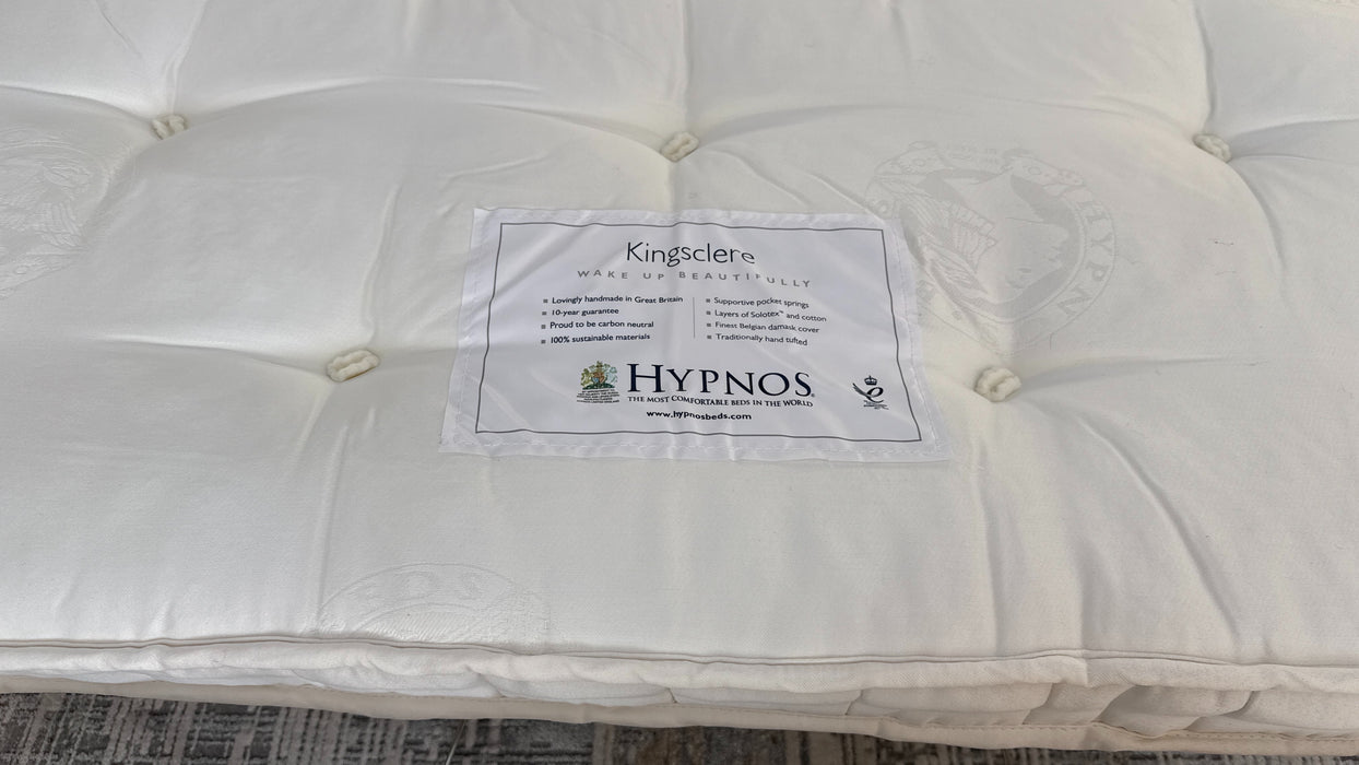 Sofology Islington Fabric 3 Seater Hypnos Deluxe Sofa Bed in Sleek Green